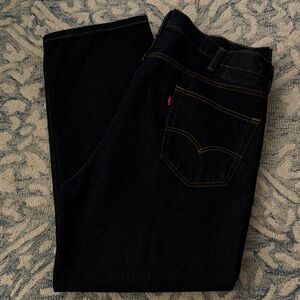 Levi's Men's Dark Indigo Straight Jeans